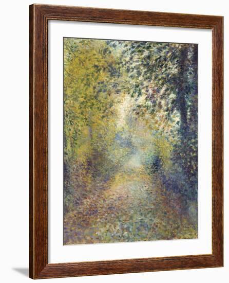 In the Woods, C. 1880-Pierre-Auguste Renoir-Framed Giclee Print