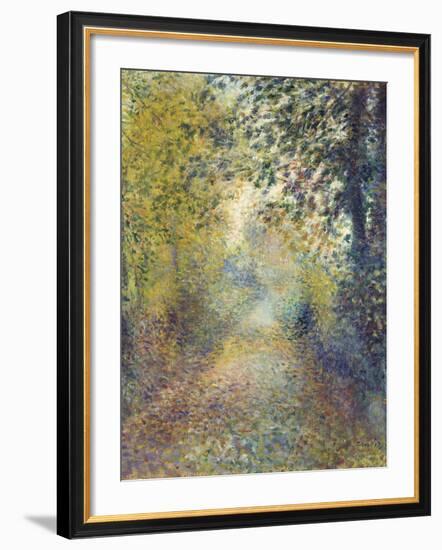 In the Woods, C. 1880-Pierre-Auguste Renoir-Framed Giclee Print