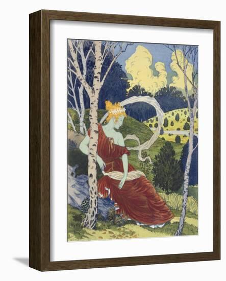 In the Woods, from 'L'Estampe Moderne', Published Paris 1897-99-Eugene Grasset-Framed Giclee Print