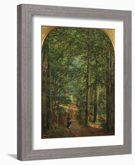 In the Woods-Edmund George Warren-Framed Giclee Print