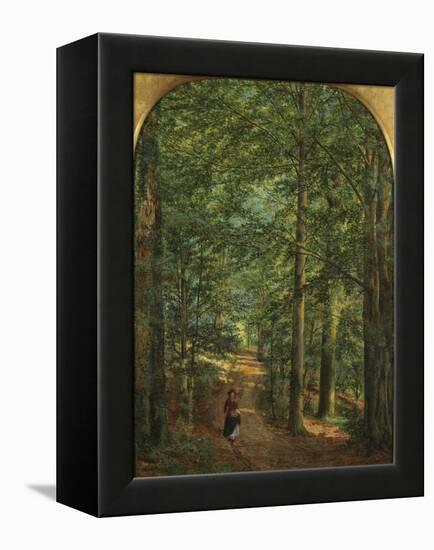 In the Woods-Edmund George Warren-Framed Premier Image Canvas