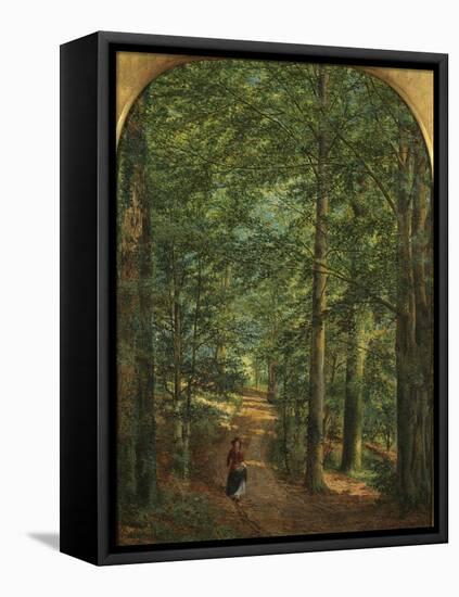 In the Woods-Edmund George Warren-Framed Premier Image Canvas