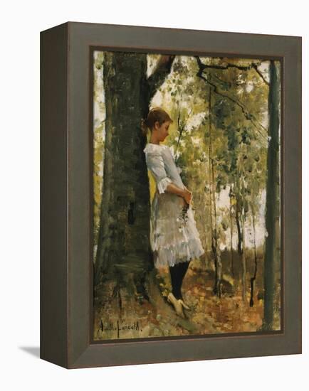 In the Woods-Amelie Lundahl-Framed Premier Image Canvas