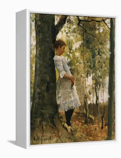 In the Woods-Amelie Lundahl-Framed Premier Image Canvas