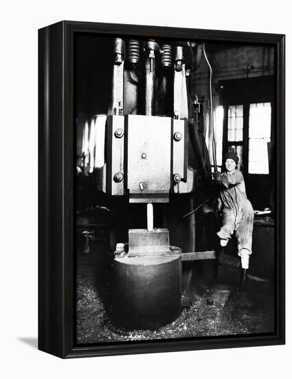 In the Workshop: Metal Work-null-Framed Premier Image Canvas