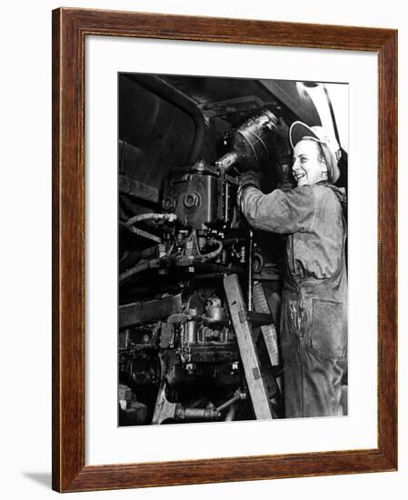 In the Workshop-null-Framed Photographic Print