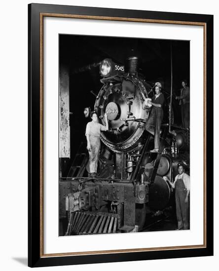 In the Workshop-null-Framed Photographic Print