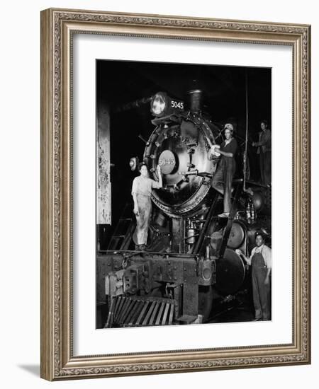 In the Workshop-null-Framed Photographic Print