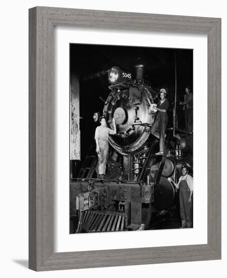 In the Workshop-null-Framed Photographic Print