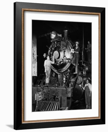 In the Workshop-null-Framed Photographic Print