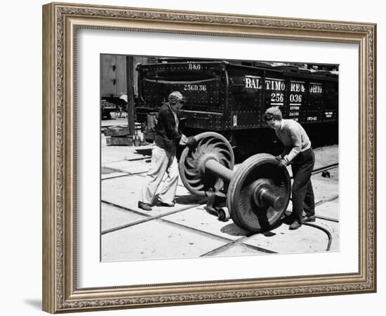 In the Yard-null-Framed Photographic Print