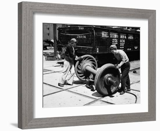 In the Yard-null-Framed Photographic Print
