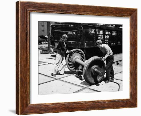 In the Yard-null-Framed Photographic Print