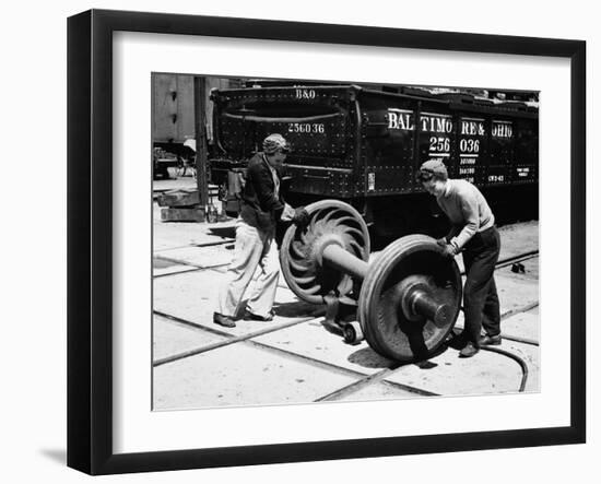 In the Yard-null-Framed Photographic Print