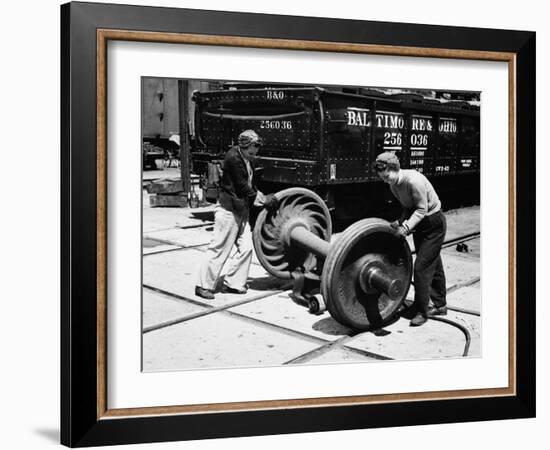 In the Yard-null-Framed Photographic Print