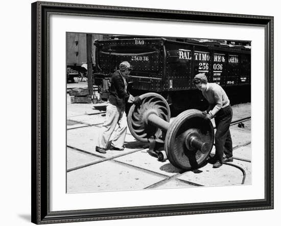 In the Yard-null-Framed Photographic Print