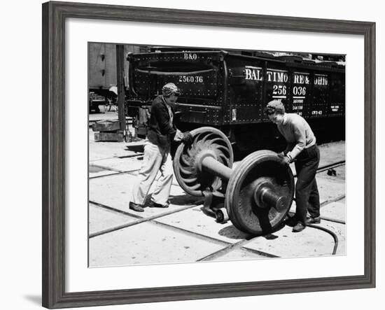 In the Yard-null-Framed Photographic Print