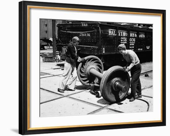 In the Yard-null-Framed Photographic Print