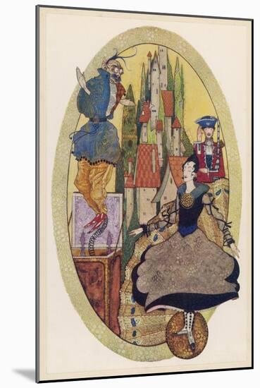 In This Translation the Tin Soldier is Described as Hardy But More Usually He is Constant-Harry Clarke-Mounted Art Print