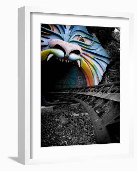 In to Colour Ride-Nathan Wright-Framed Photographic Print
