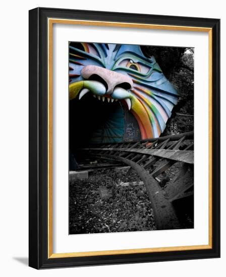 In to Colour Ride-Nathan Wright-Framed Photographic Print