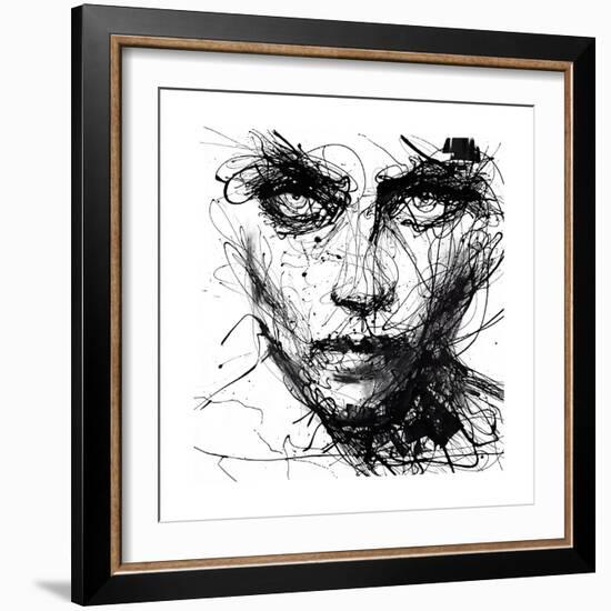 In Trouble, She Will-Agnes Cecile-Framed Premium Giclee Print