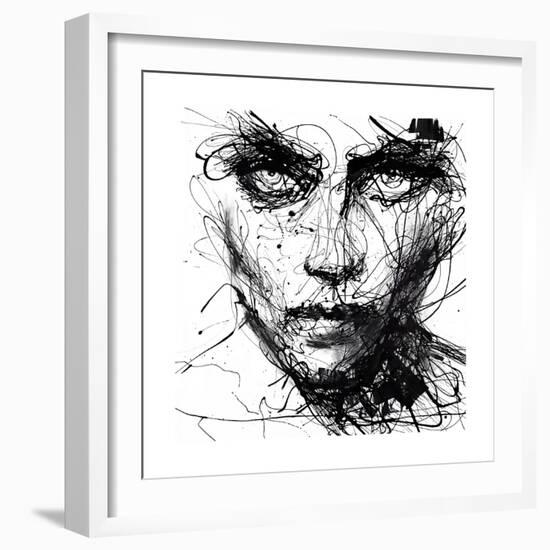 In Trouble, She Will-Agnes Cecile-Framed Premium Giclee Print