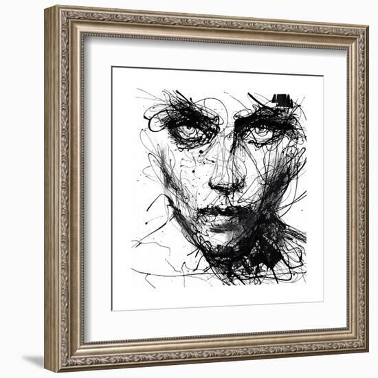 In Trouble, She Will-Agnes Cecile-Framed Art Print