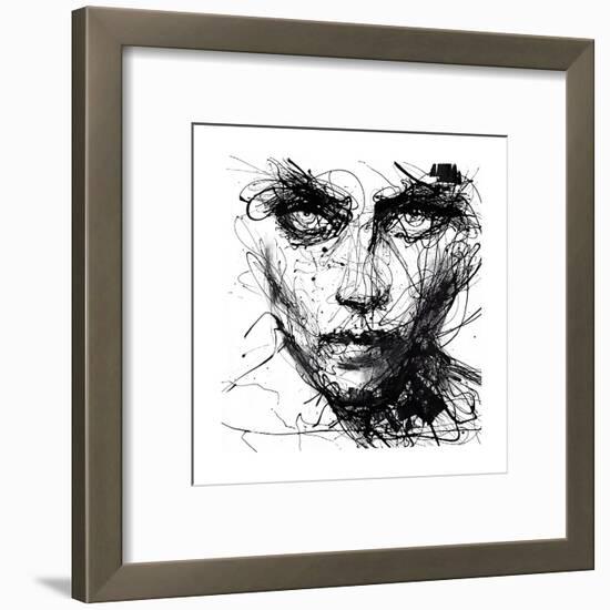 In Trouble, She Will-Agnes Cecile-Framed Art Print