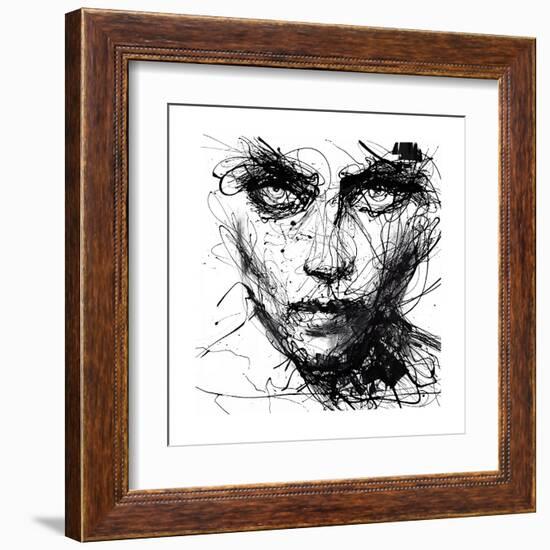 In Trouble, She Will-Agnes Cecile-Framed Art Print