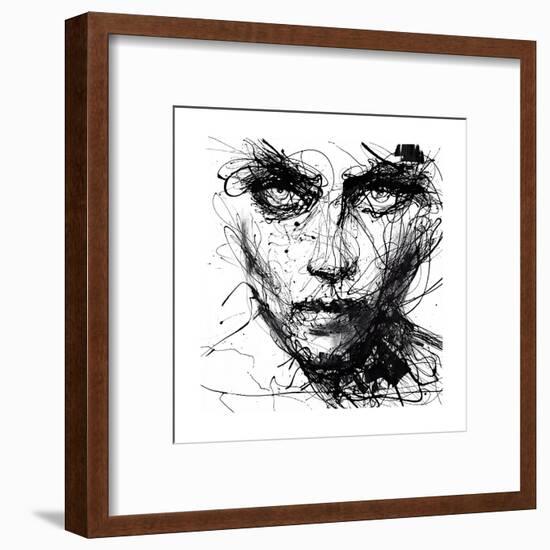 In Trouble, She Will-Agnes Cecile-Framed Art Print