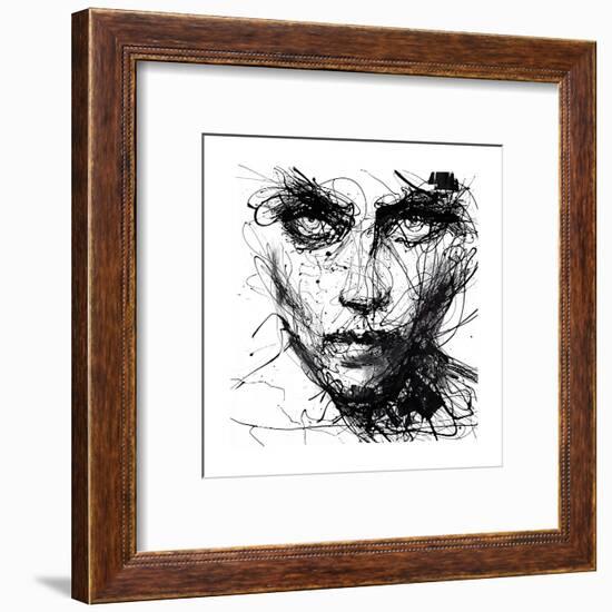 In Trouble, She Will-Agnes Cecile-Framed Art Print