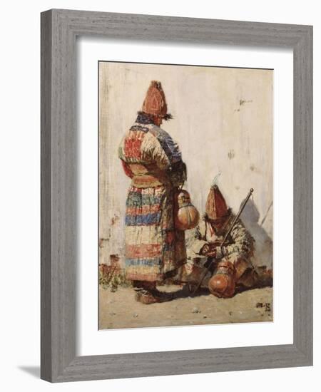 In Turkestan, 1870S-Vasili Vasilyevich Vereshchagin-Framed Giclee Print