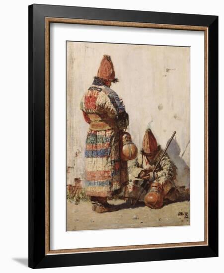 In Turkestan, 1870S-Vasili Vasilyevich Vereshchagin-Framed Giclee Print