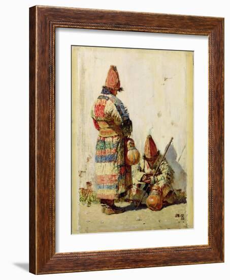 In Turkestan-Vasilij Vereshchagin-Framed Giclee Print