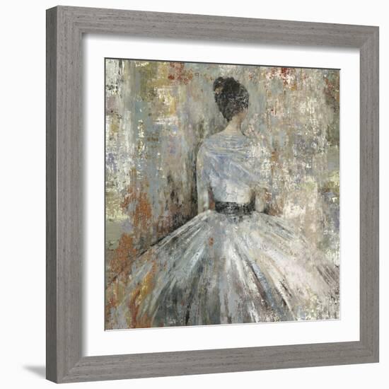 In Waiting-Square-Anna Polanski-Framed Art Print