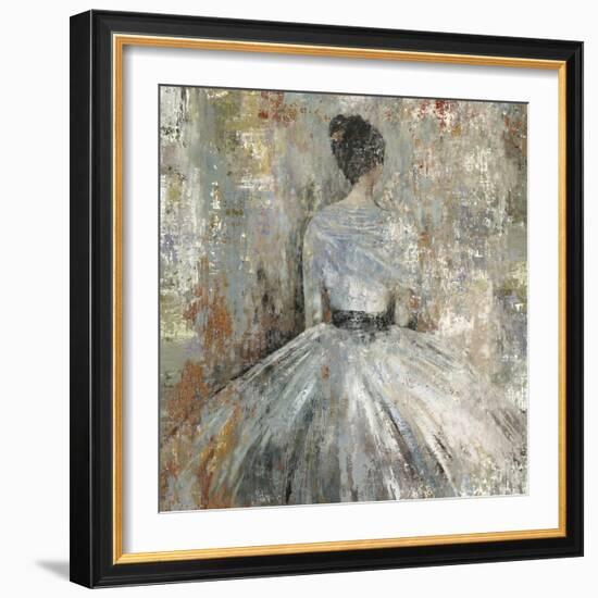 In Waiting-Square-Anna Polanski-Framed Art Print