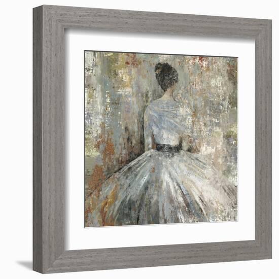 In Waiting-Square-Anna Polanski-Framed Art Print