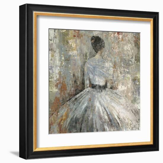 In Waiting-Square-Anna Polanski-Framed Art Print