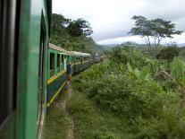 Train Travelling Betwen Manakara and Fianarantsoa, Madagascar-Inaki Relanzon-Photographic Print