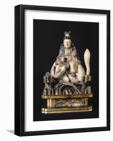 Inari Dakini-ten, forme féminine d'Inari-null-Framed Giclee Print