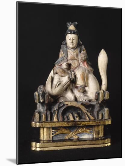 Inari Dakini-ten, forme féminine d'Inari-null-Mounted Giclee Print