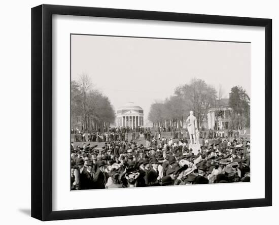 Inauguration Day, U. of Va.-null-Framed Photo