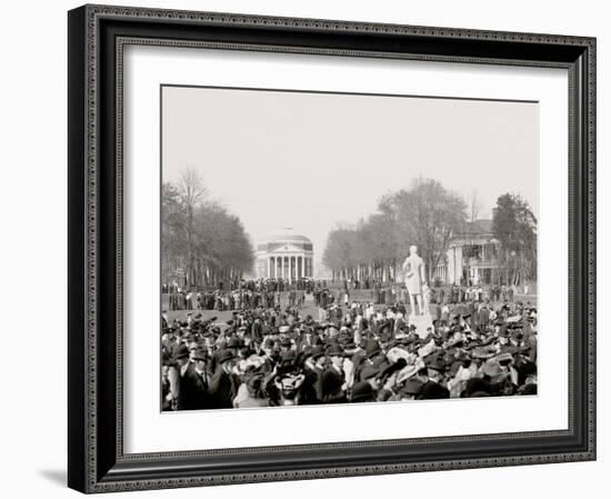 Inauguration Day, U. of Va.-null-Framed Photo