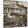 Inauguration of President Lincoln, 4th March 1861-Mathew Brady-Mounted Giclee Print