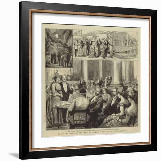 Inauguration of the New Offices of the Daily Telegraph-Godefroy Durand-Framed Giclee Print