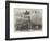Inauguration of the Statue of King Leopold I at Antwerp-null-Framed Giclee Print