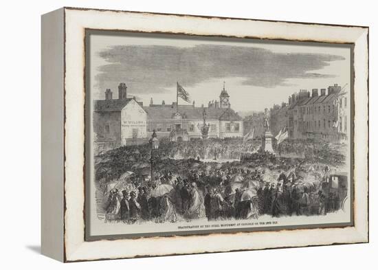 Inauguration of the Steel Monument at Carlisle on the 16th Ult-null-Framed Premier Image Canvas