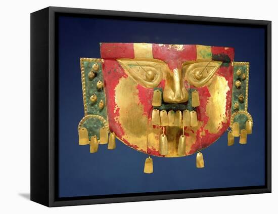 Inca Mask-Peruvian School-Framed Premier Image Canvas