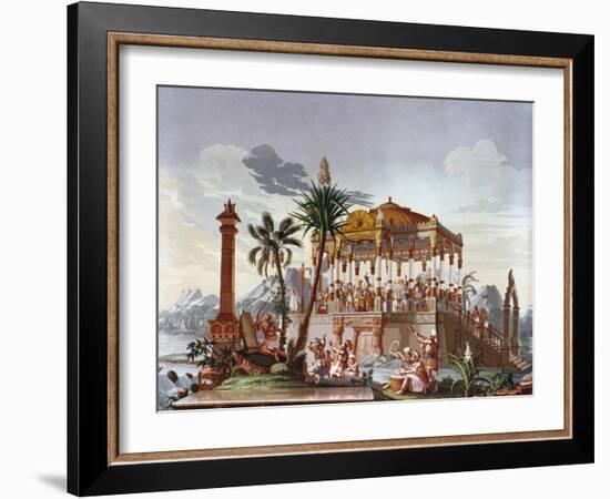 Inca Native Indians-null-Framed Giclee Print